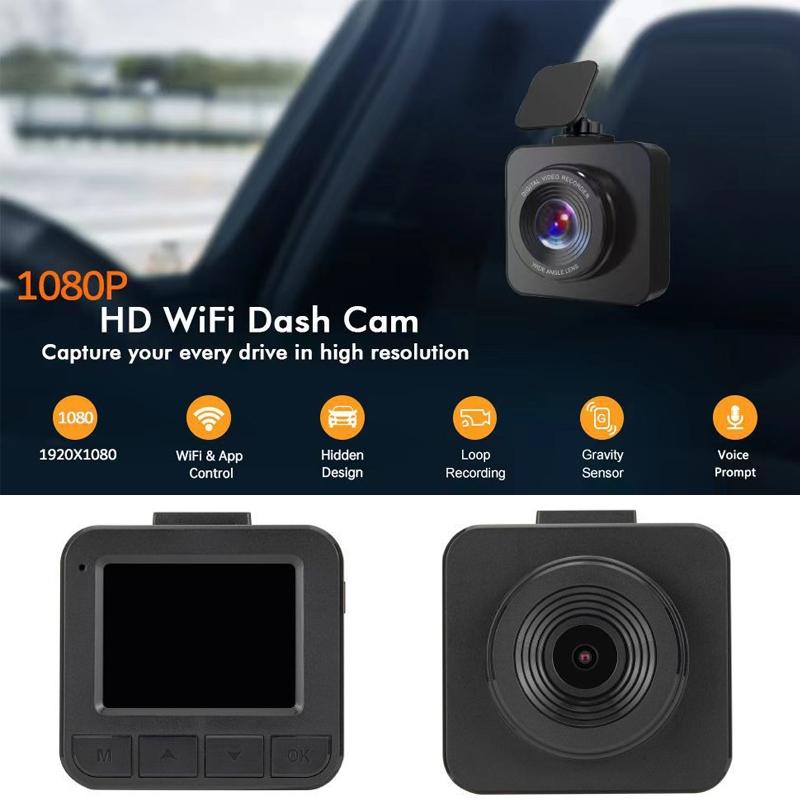 1080p Wifi Car Recorder with Hidden Hd Voice Prompt 5