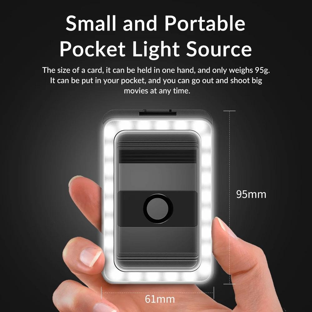 Universal Phone Clip with Multifunctional Fill Light - 1 / 4 & M17 M37 Thread Interface 8