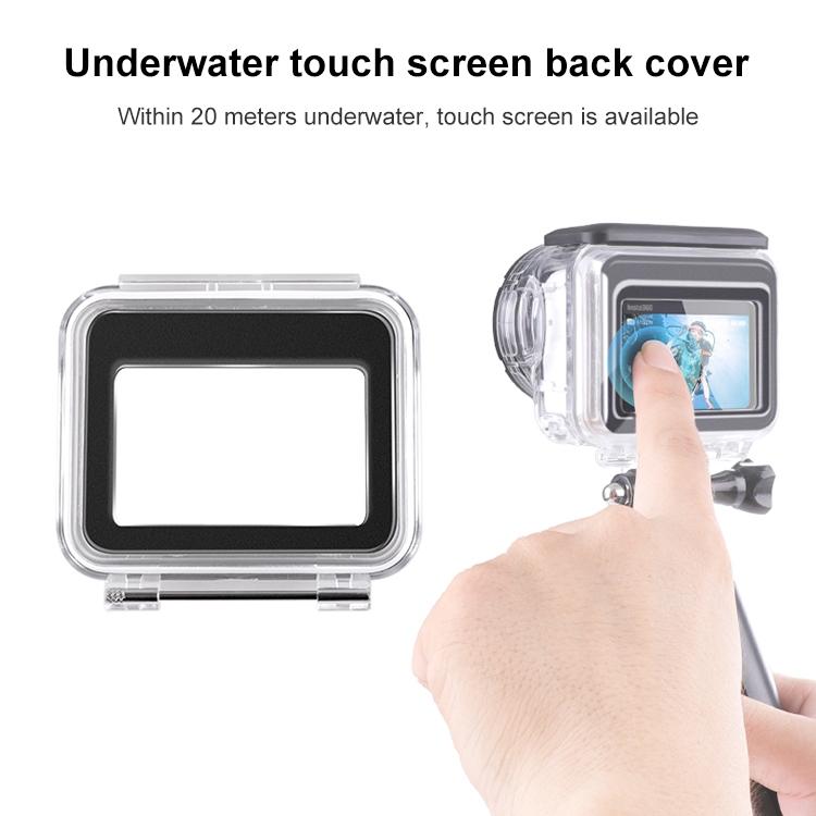 Waterproof Case for Insta360 Go 3 with Touch Back Cover 3