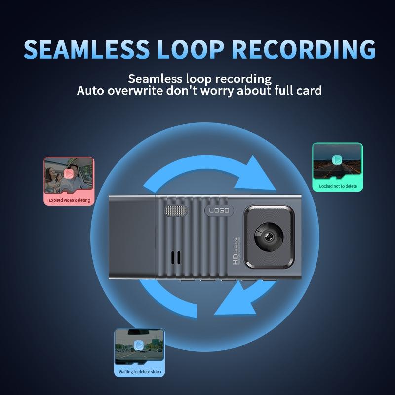 3-in-1 Car Dash Cam with Wifi 1080p Night Vision 3 Ips Screen 32gb - 32G 13