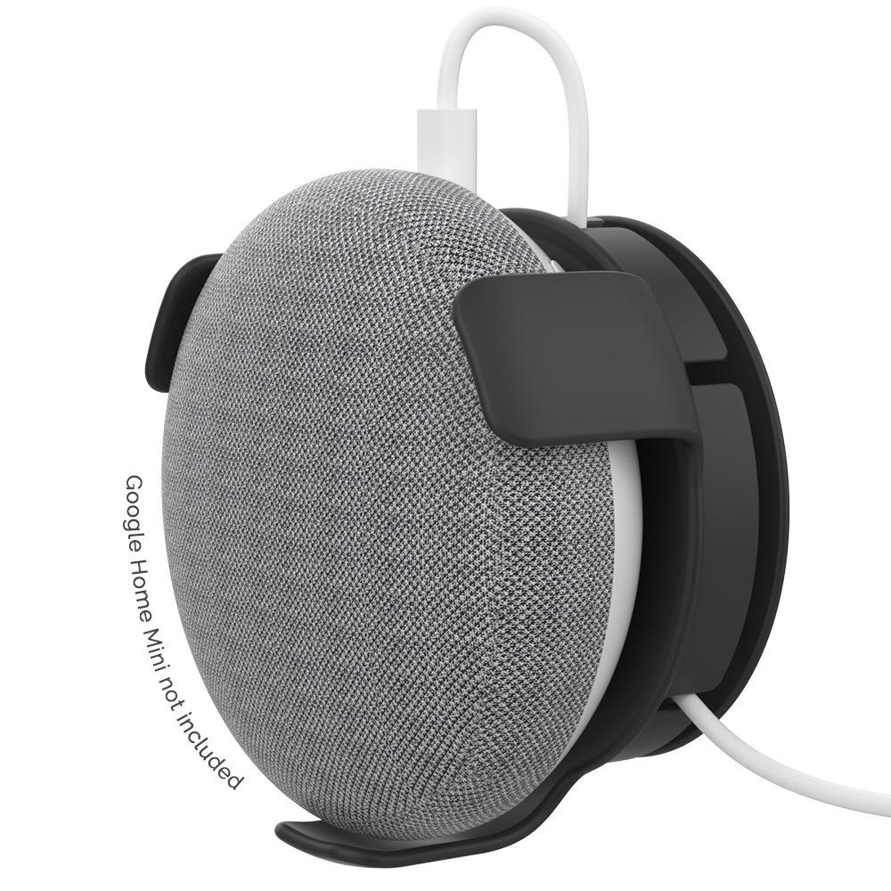 Smart Speaker Wall Bracket for Amazon Echo Dot 3 - Black by Ahastyle - For Google Home Mini Black