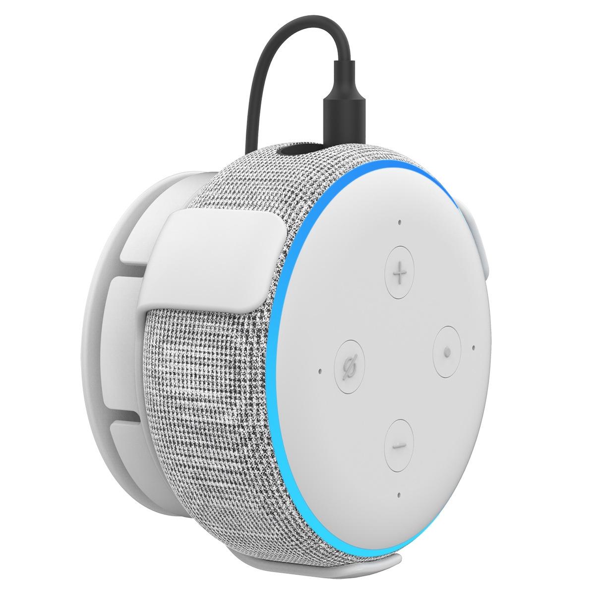 Smart Speaker Wall Bracket for Amazon Echo Dot 3 - Black by Ahastyle - For Google Home Mini Black 11