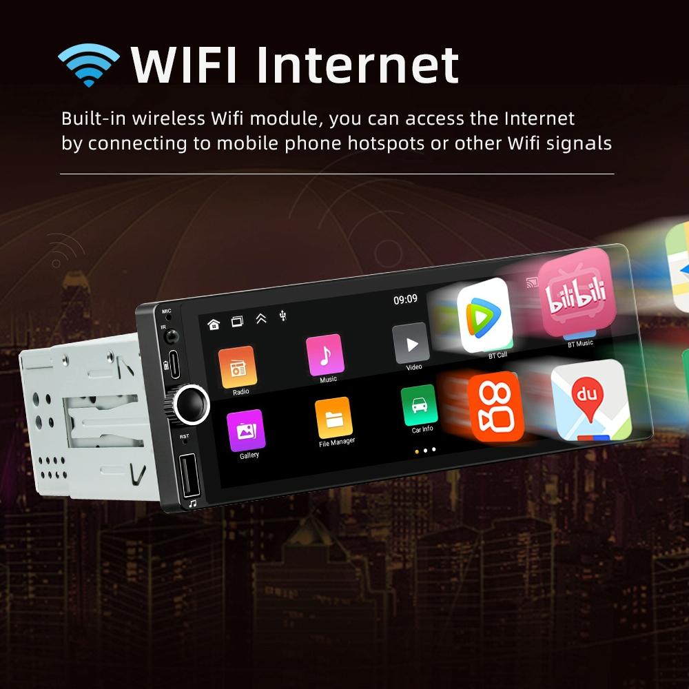 Universal Bluetooth Car Radio With Android Navigation - 1 + 32G Memory - 1 + 32G 12