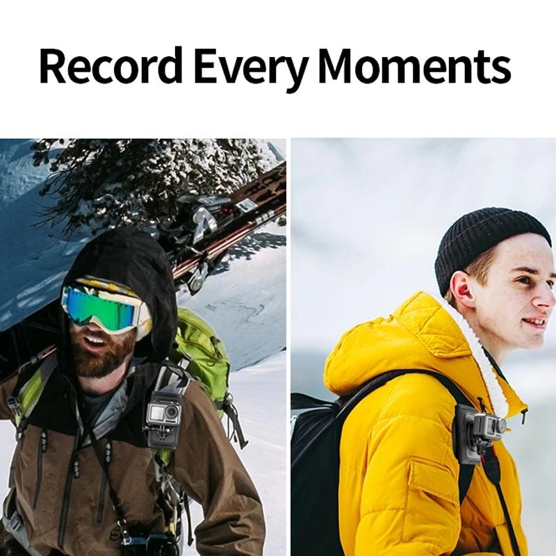 Universal Backpack Strap Mount for Action Cameras - Only Strap Mount 10