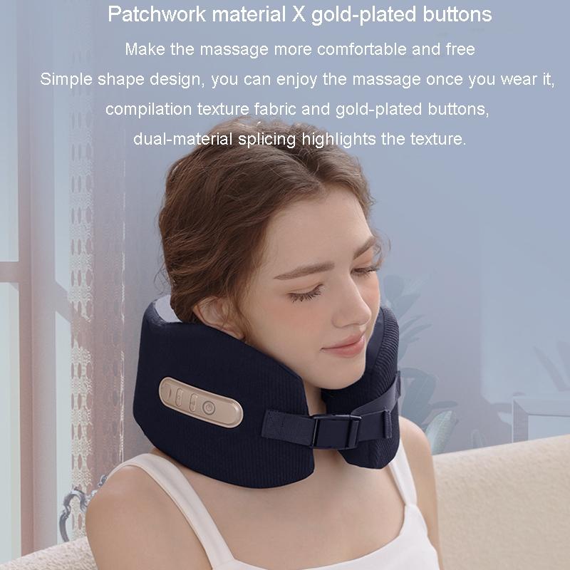 U-Shape Neck Massager With Hot Compress Navy 7