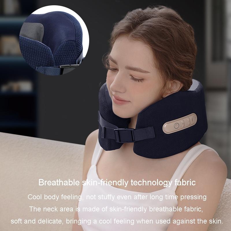 U-Shape Neck Massager With Hot Compress Navy 11