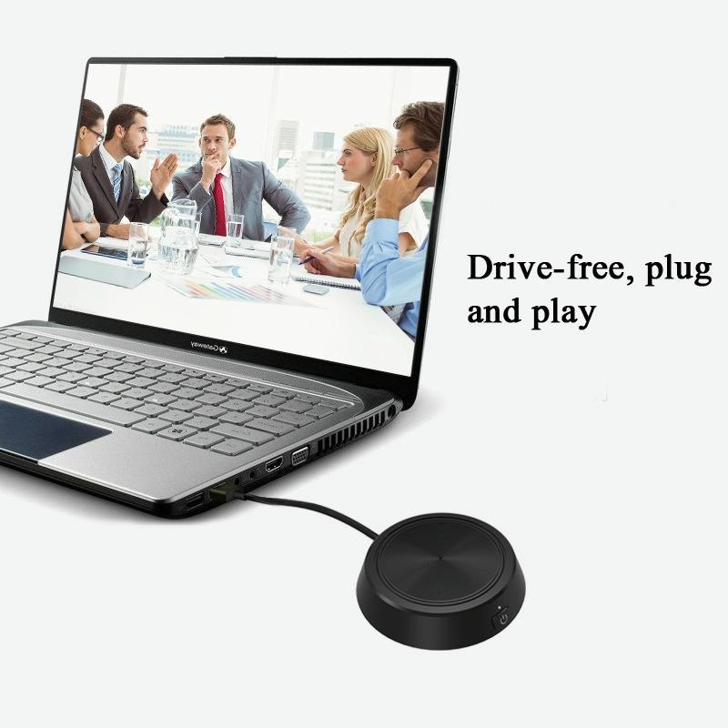 360-Degree Usb Conference Microphone For Webcasts And Calls 6