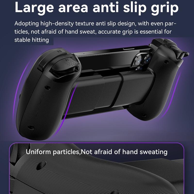 Vibration Grip Wireless Gamepad for Mobile and Pc - Black 13