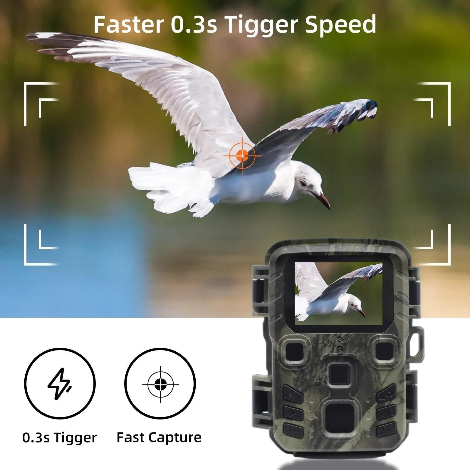 20Mp Hunting Trail Camera With Night Vision And Wildlife Scouting 9