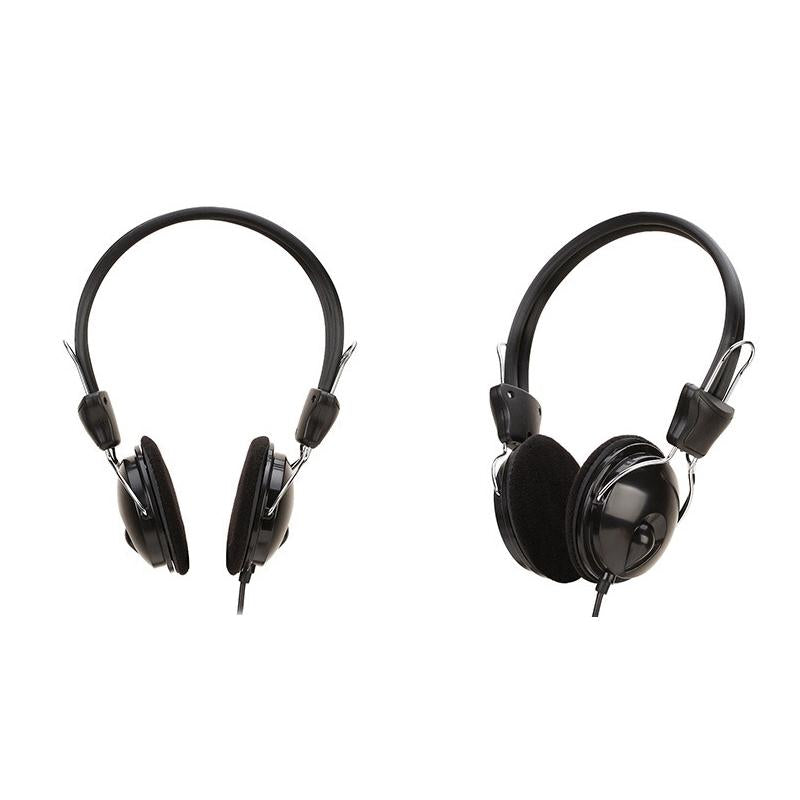 Black 3.5Mm Office Headset 1.6M Cable For Online Classes 3