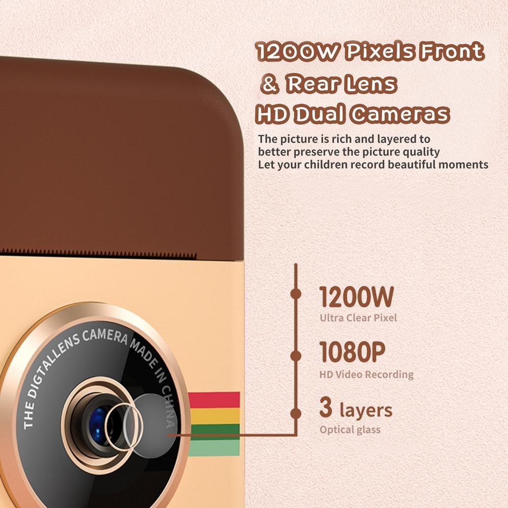 2.4 Hd Screen Children Instant Camera - no Memory Card 4