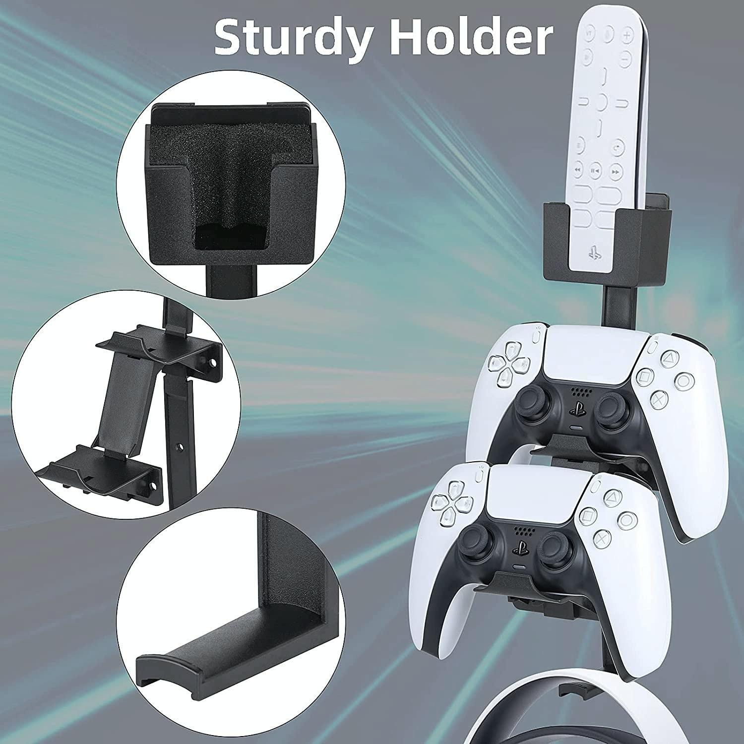 Universal Wall Mount for Ps5 Console - no Headset Handle Included - With Headset Handle Bracket 6