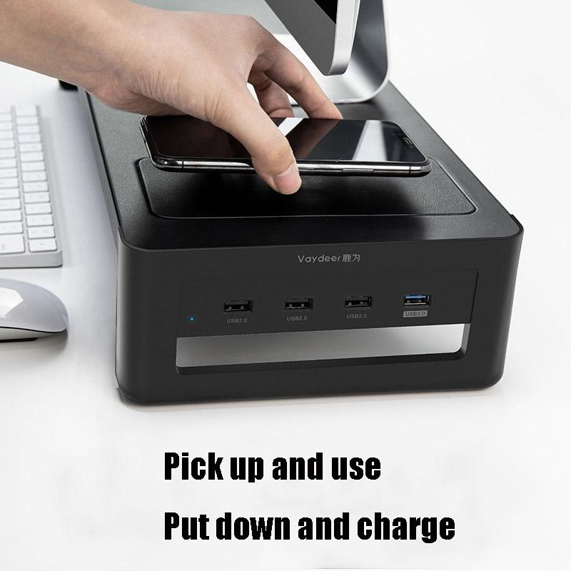 Vaydeer Desktop Monitor Stand with Increased Storage Capacity 9