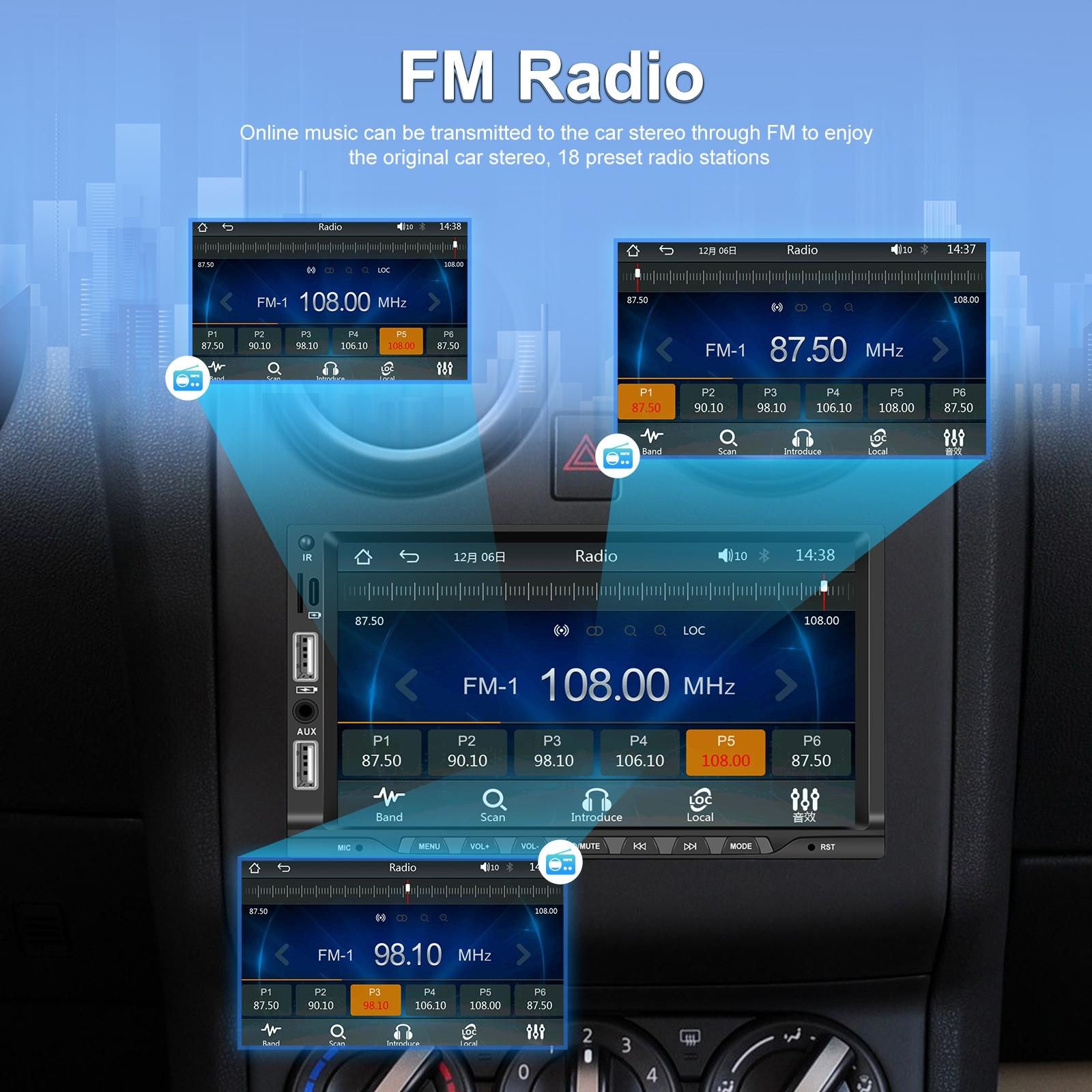 7 Inch Car Mp5 Player Carplay / Android Auto / Mirror Link / Bluetooth - Standard - Standard Edition 11