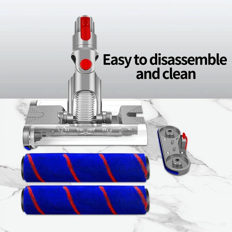 Universal Double Roller Floor Brush for Dyson V7 / V8 / V10 / V11 4