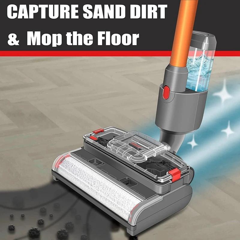 For Dyson V7 V8 V10 V11 V15 Vacuum Cleaner Electric Mop Head Floor Scrubber Head 8