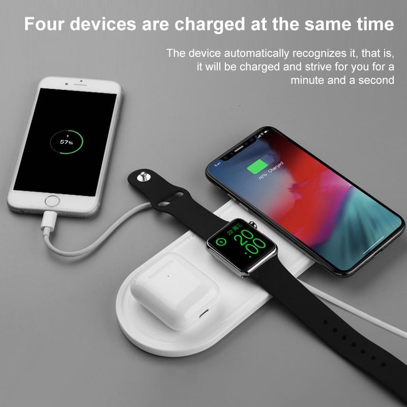 3 In 1 10W Wireless Charger For Iphones Iwatch Airpods 6