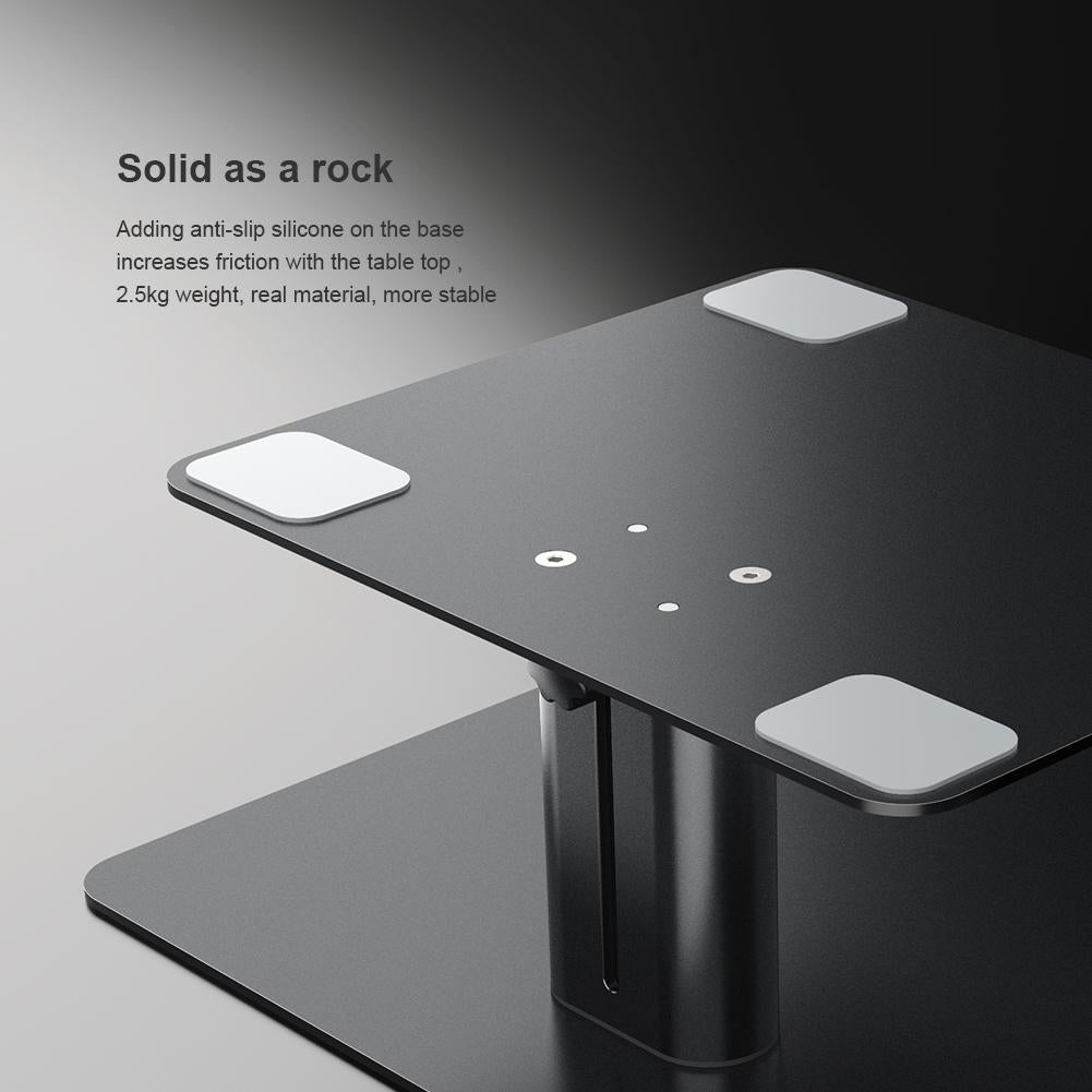 Black Adjustable Desk Stand for Laptop and Monitor - Eda0011511 11