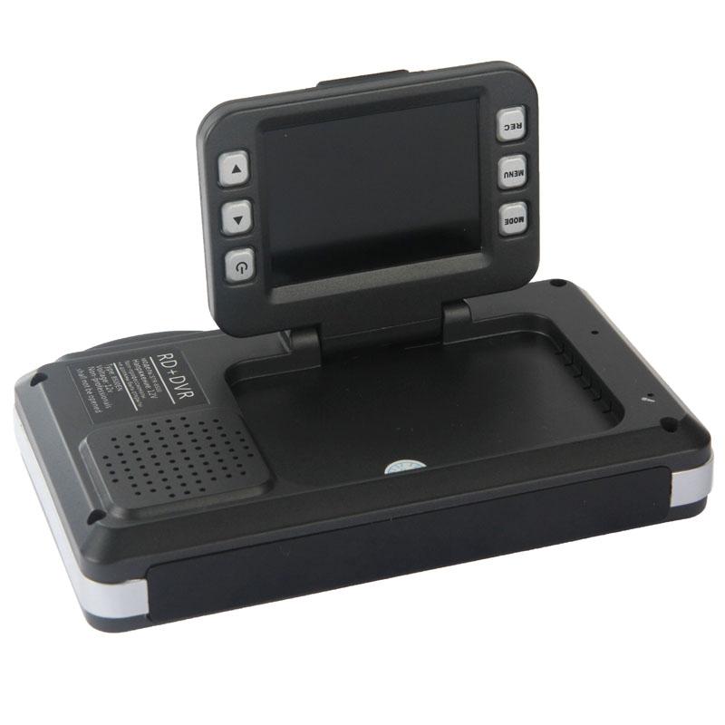 2.0 Lcd Radar Detector Dvr with Laser Gps Logger - Hd 720p 30fps 9