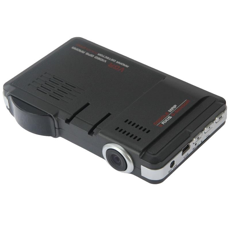 2.0 Lcd Radar Detector Dvr with Laser Gps Logger - Hd 720p 30fps 11