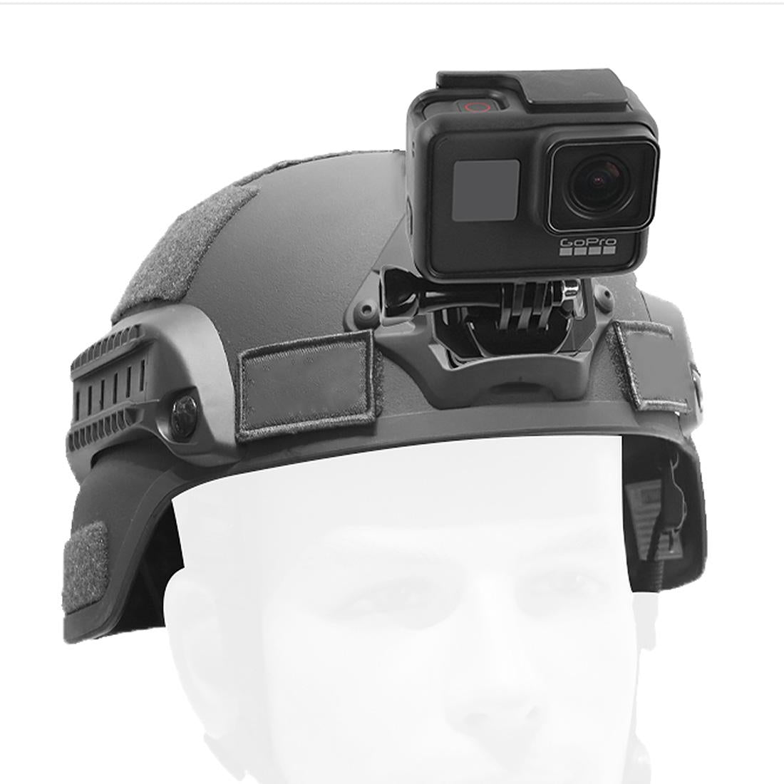 Aluminium Alloy Helmet Selfie Stand for Gopro and Xiaoyi Sports Camera 10