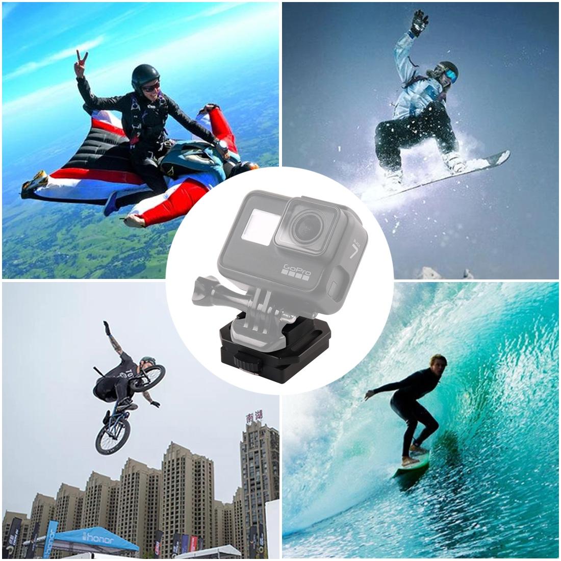 Aluminium Alloy Helmet Selfie Stand for Gopro and Xiaoyi Sports Camera 11