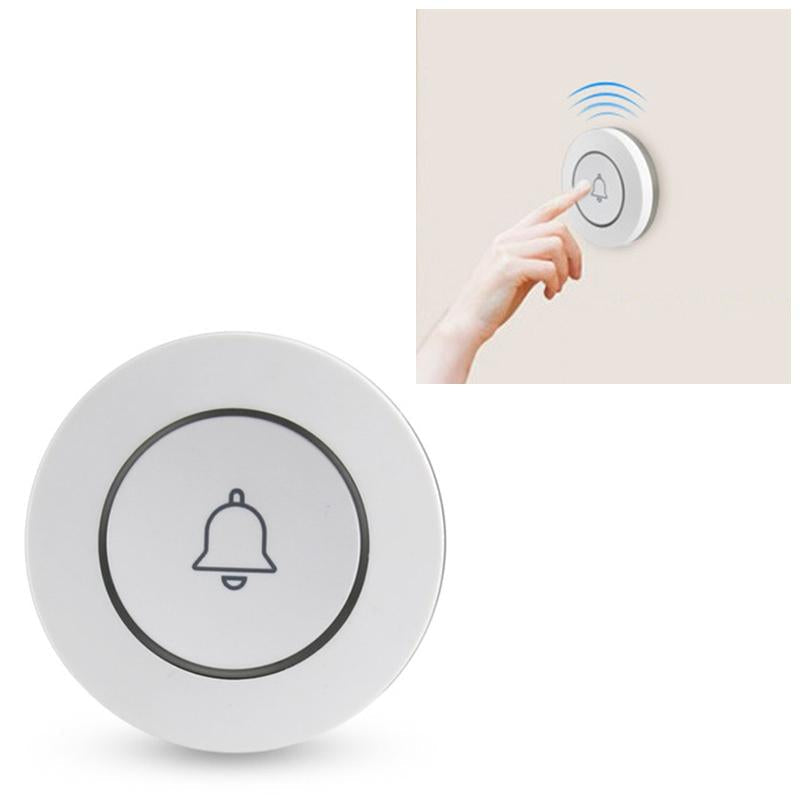 Anti-Theft Wireless Doorbell Button Alarm - Compact 3