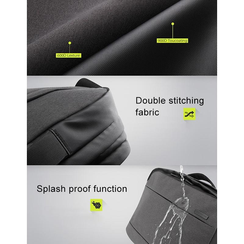 15.4 Inch Multi-functional Business Portable Computer Bag - 13l Cc03 Series 9