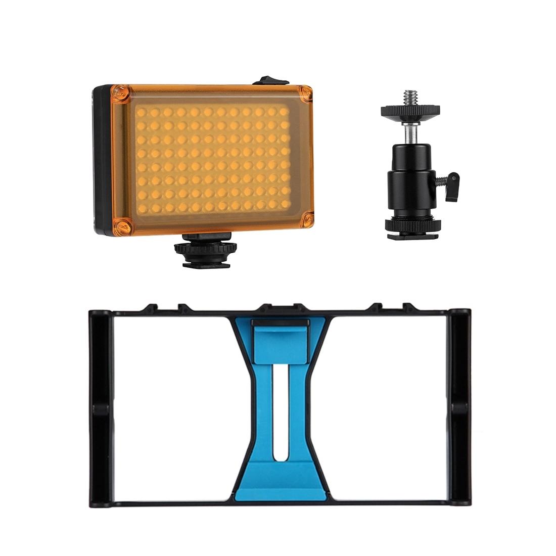 Vlogging Live Broadcast Led Selfie Light Kit With Tripod Head - Blue 6