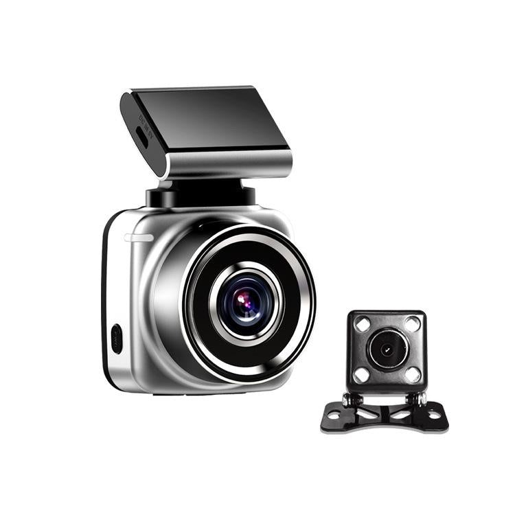 Hd Dual Lens Night Vision Driving Recorder - Hidden Design