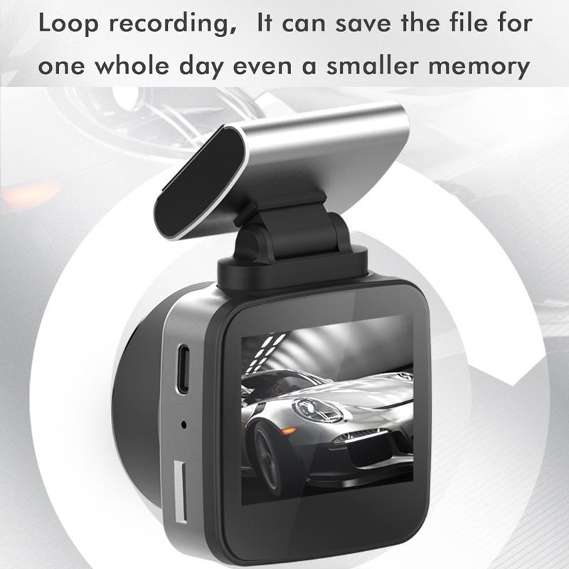 Hd Dual Lens Night Vision Driving Recorder - Hidden Design 12