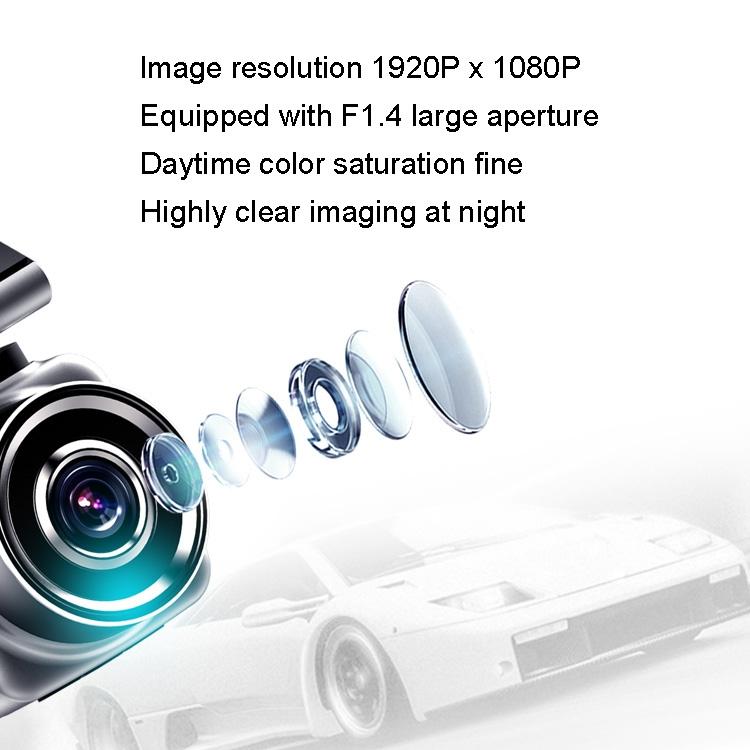 Hd Dual Lens Night Vision Driving Recorder - Hidden Design 13