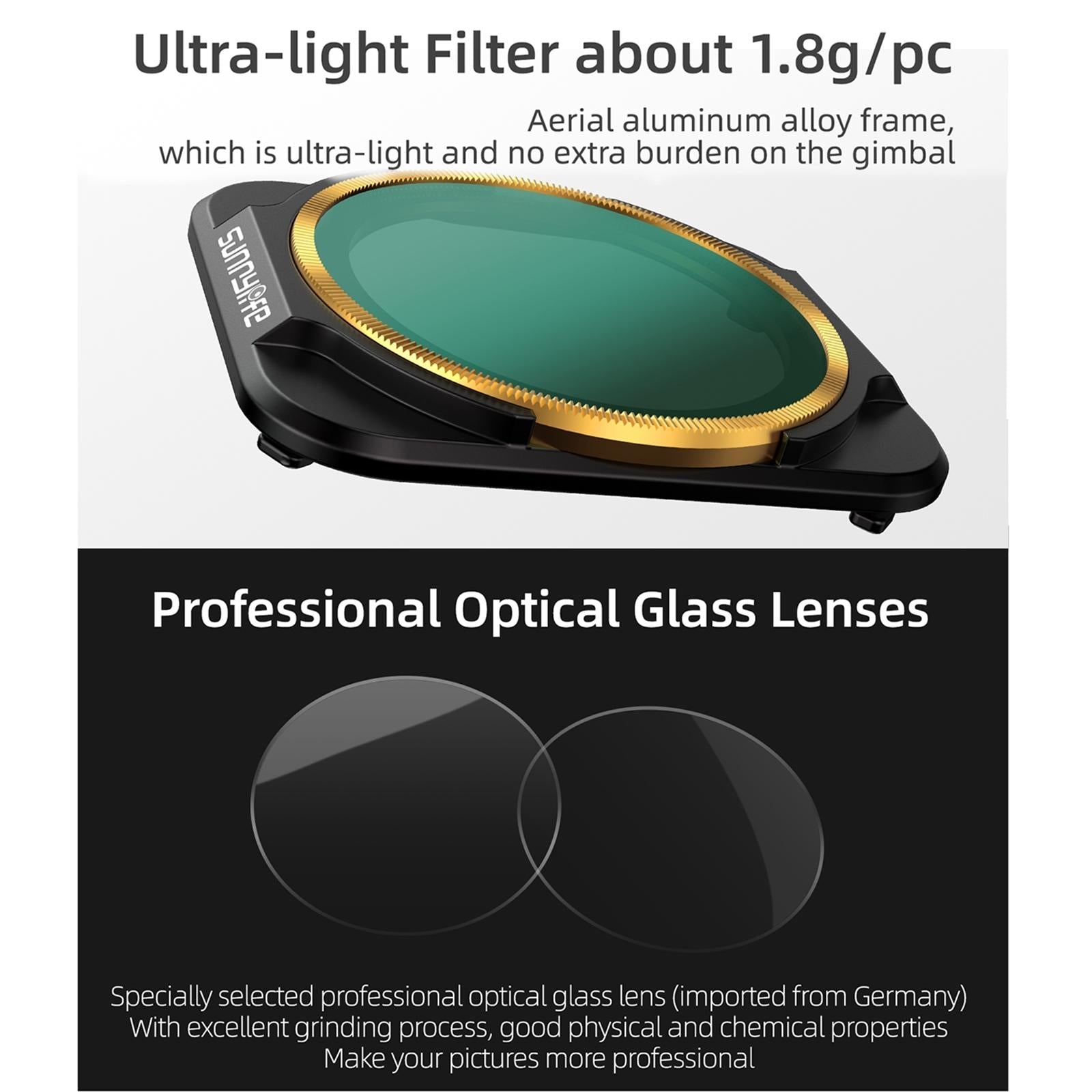 4-in-1 Nd Lens Filter Set for Dji Air 2s 4