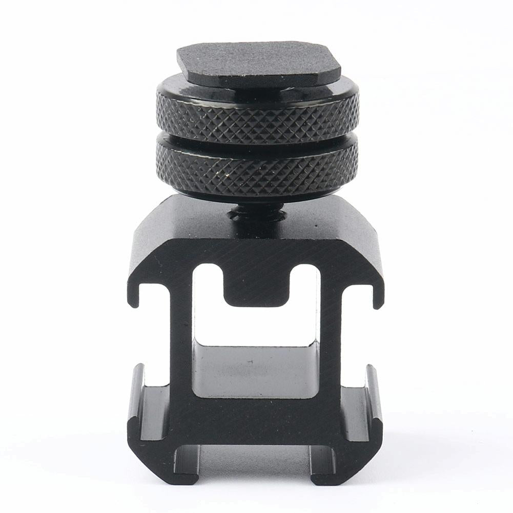 Universal Camera Hot Shoe Base - 2Pcs Three-Head Rotary 6