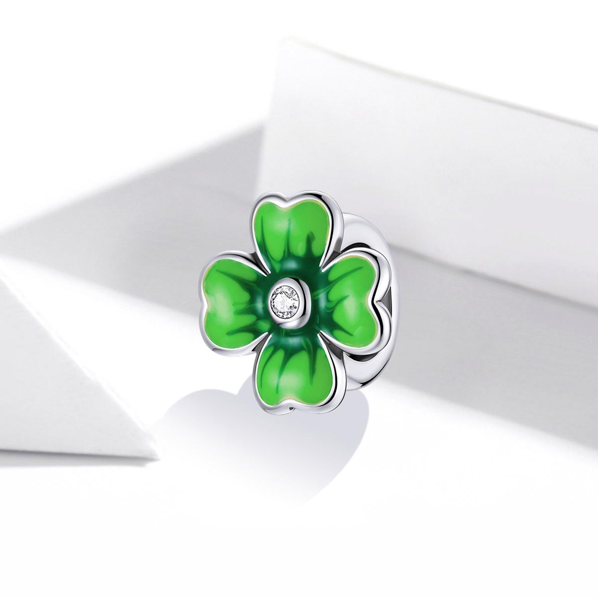 925 Sterling Silver Lucky Clover Beads For Diy Bracelets & Necklaces 3