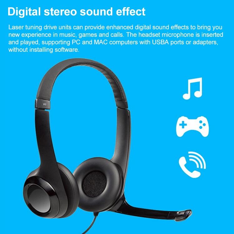 Usb Wired Headset With Noise-Cancelling Mic 7