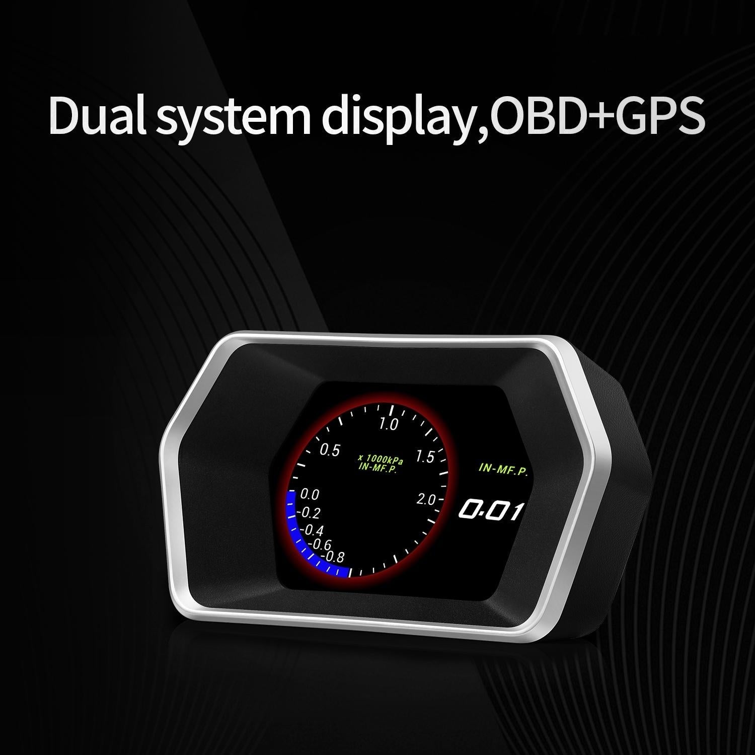 Car Hud Head Up Display Gps Speed Meter Obd2 Fault Code Eliminator 5