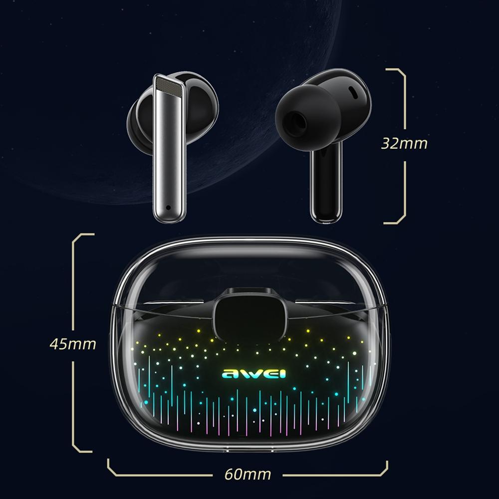 Starry Pattern T52 Pro Wireless Gaming Earbuds 3