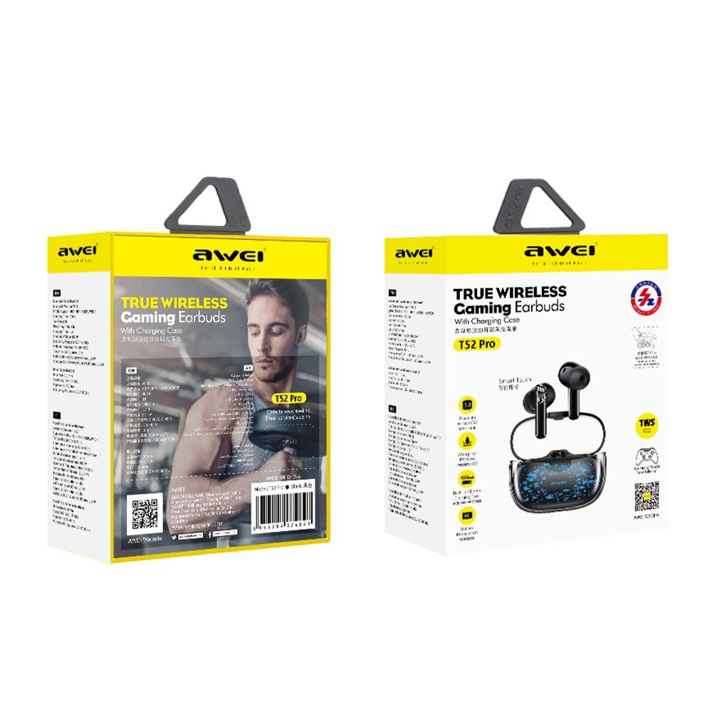 Starry Pattern T52 Pro Wireless Gaming Earbuds 7