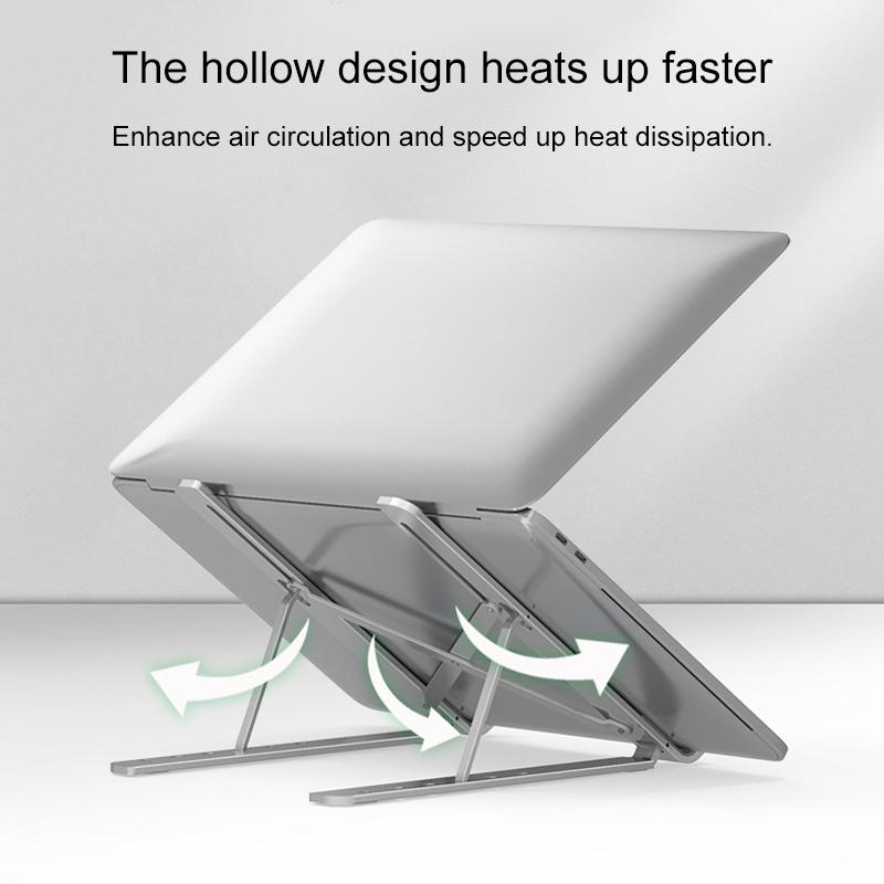 Adjustable Laptop Stand - Portable Folding Heat Dissipation Desktop Holder 5