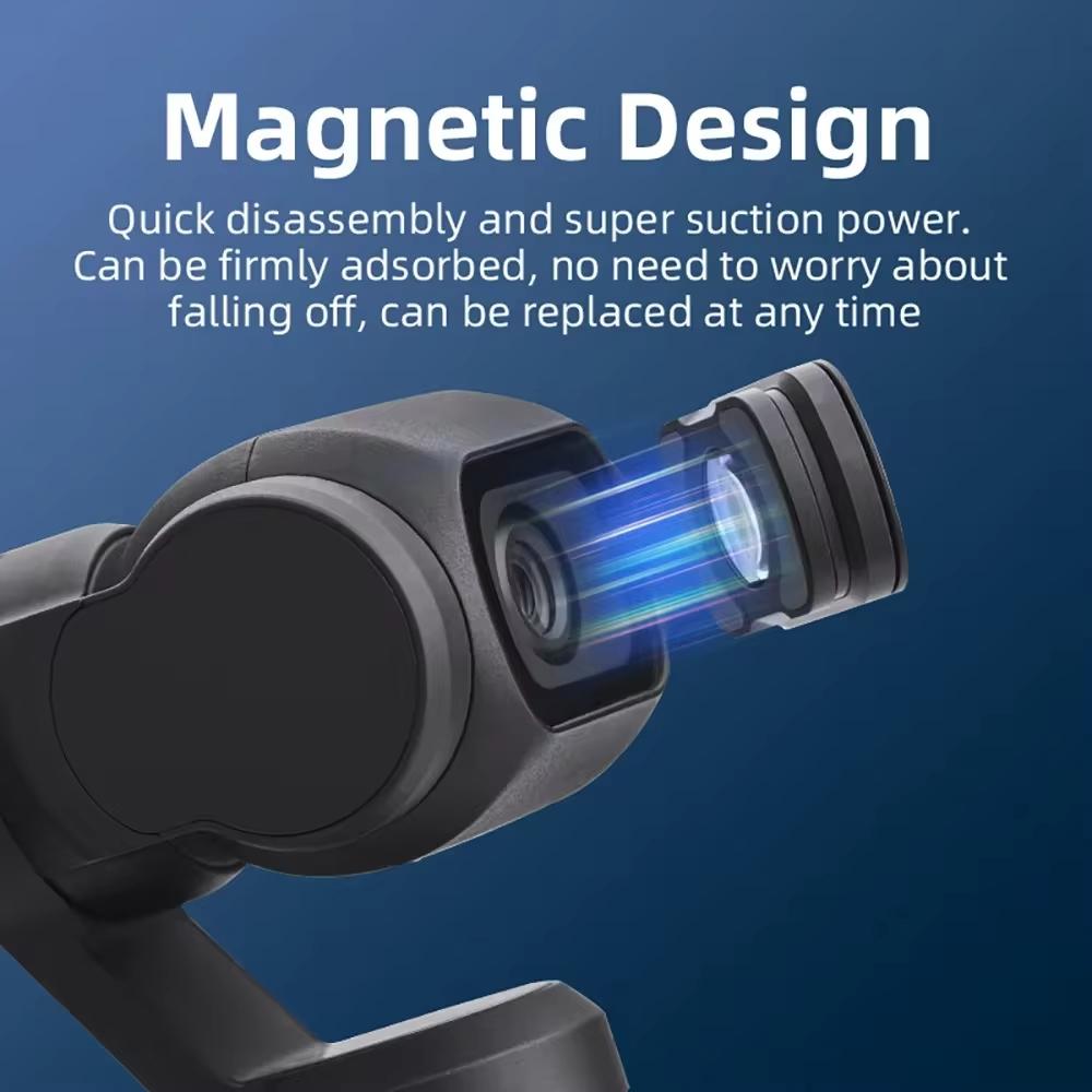 3 Magnetic Wide Angle Lens For Dji Osmo Pocket 112° Fov 7
