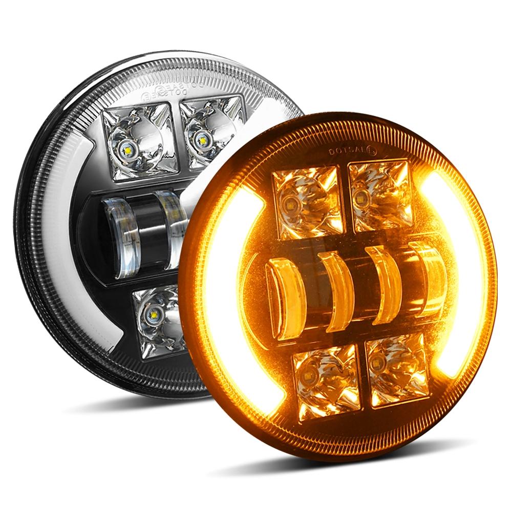 Car 7 Inch Dc9 - 30V Led Headlight Modification Accessories For Jeep Wrangler 5
