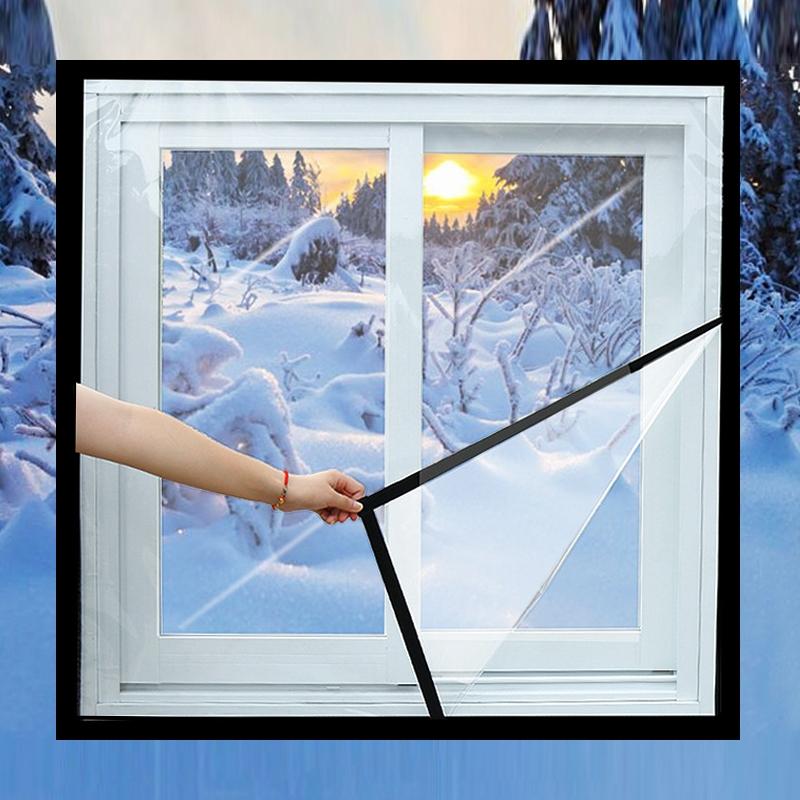 Double-layer Insulation Film for Indoor Windows - Windproof Warm Soundproof - 1.8x2.5m 8