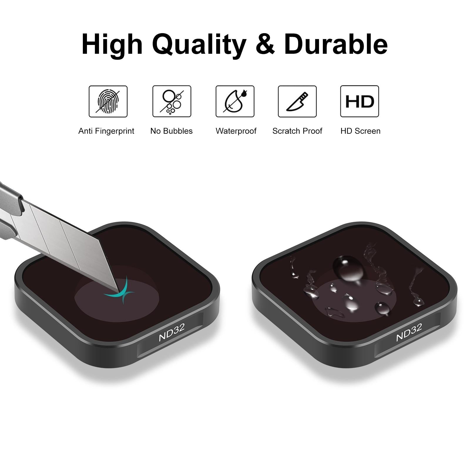 Universal Action Camera Lens Filter for Gopro Hero Models 3