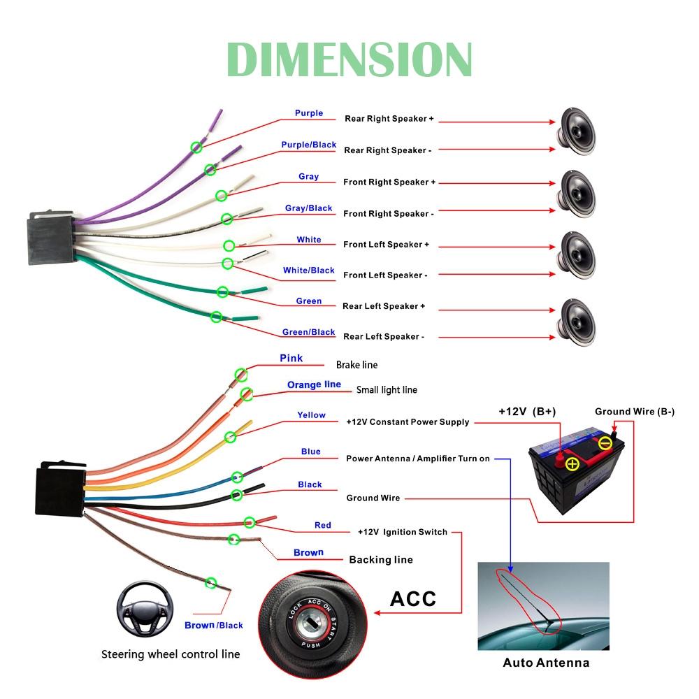 7 Inch Car Mp5 Player W / Fm Tf Bluetooth & Remote - Fits Most Vehicles 7