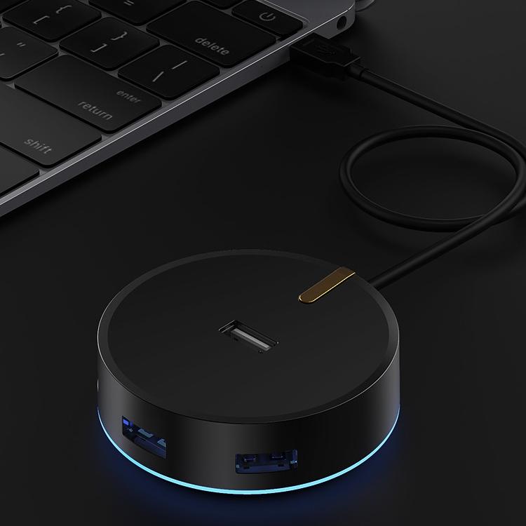4-Port Usb 2.0 Circular Splitter Hub 7