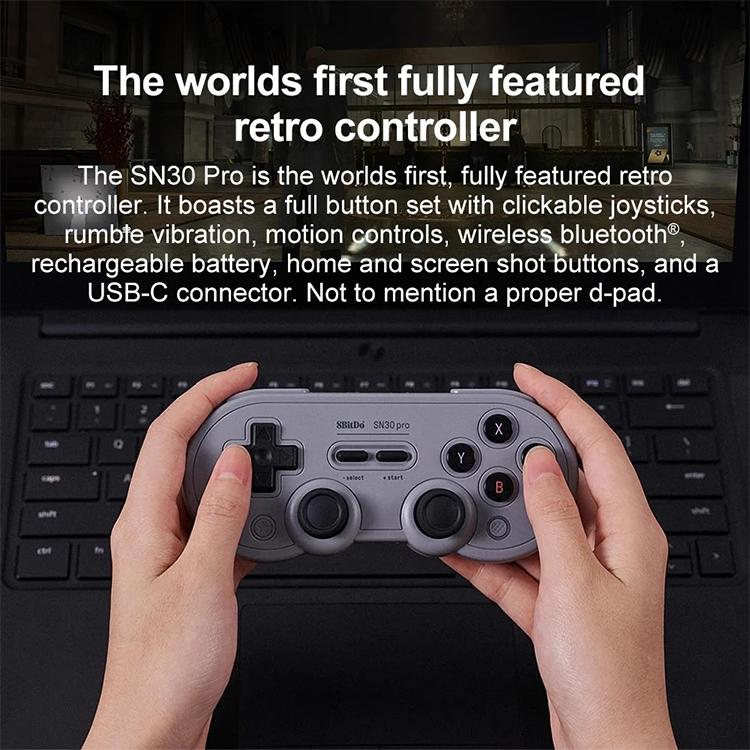 Universal Gamepad for Switch Steam Pc and Android - Tooth Design 7