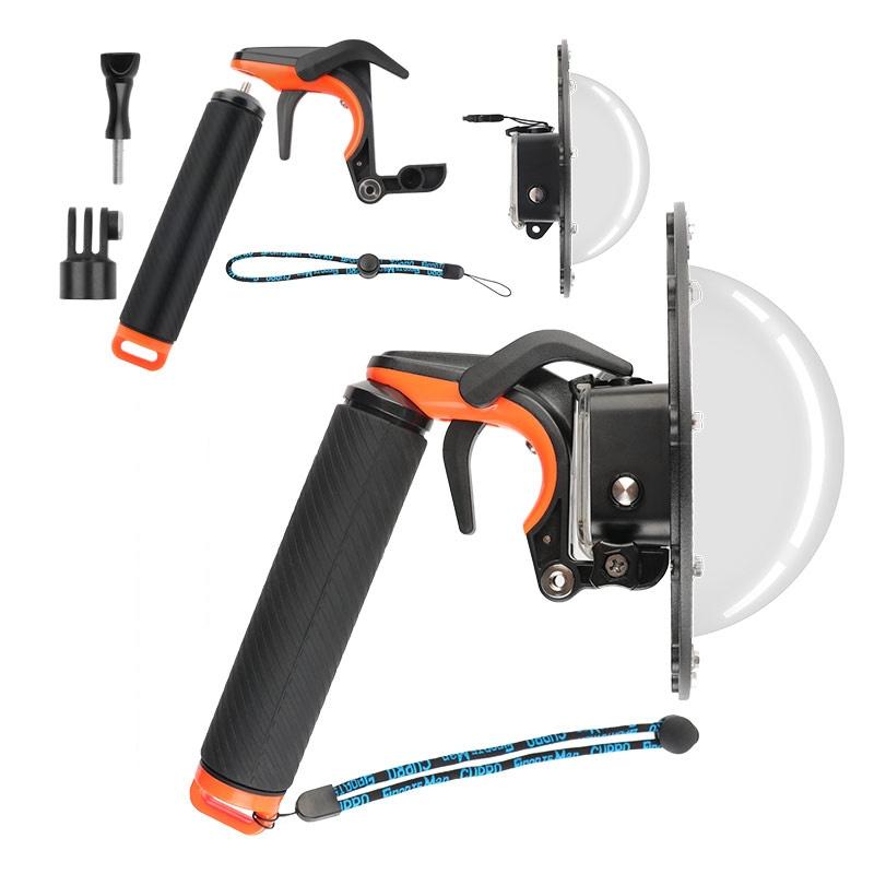 Underwater Camera Dome Port with Shutter Trigger Lens 11