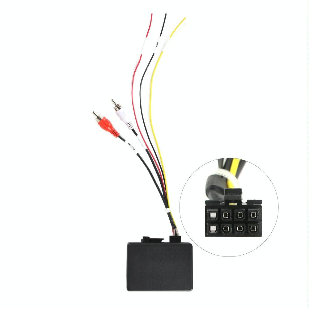 Car Audio Fiber Decoder For Mercedes-Benz W164 4