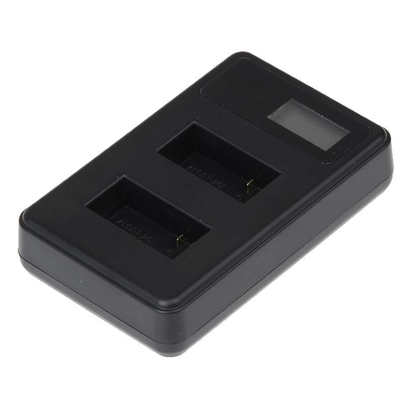 Lcd Screen Dual Battery Charger for Gopro Hero3 with Charging Capacity Display 4